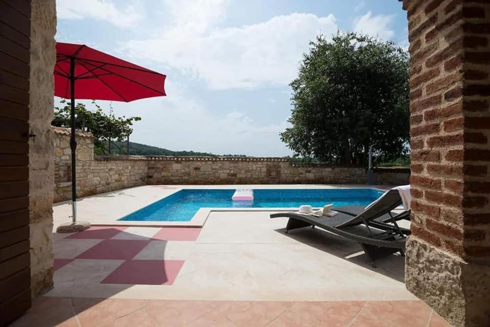 Porec Villa Luna With Pool Buitenkant foto
